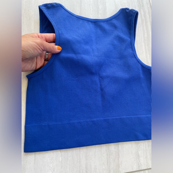 NWOT Blue Cargo Legging Workout Set - Size Small - Picture 6 of 9